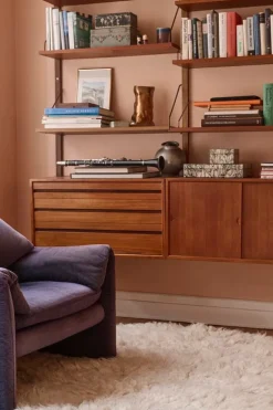 LAYERED Residue Shaggy rug, 180 x 270 cm, bone white