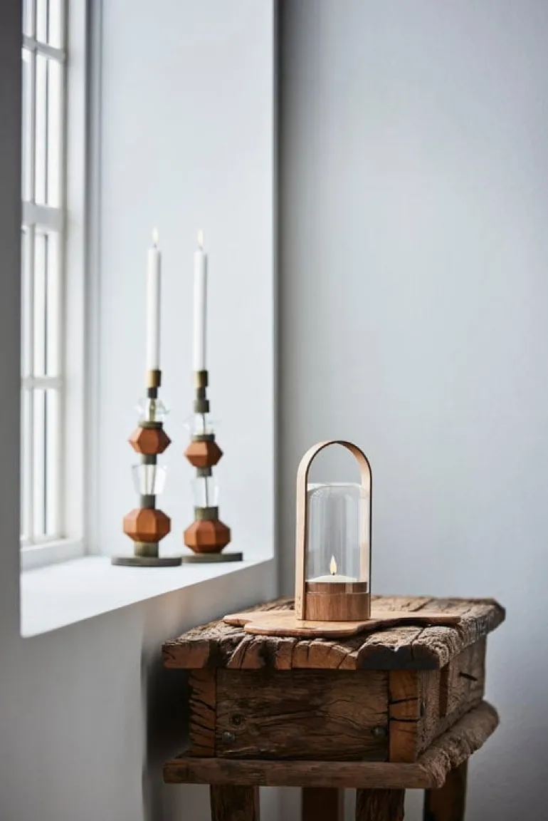 Le Klint Candlelight lantern, light oak