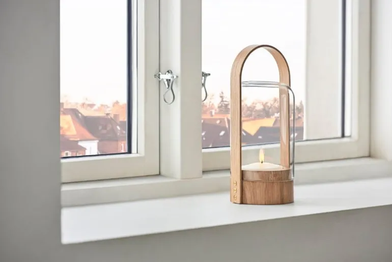 Le Klint Candlelight lantern, light oak