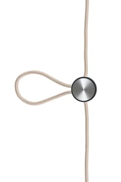 Le Klint Cord Adjuster, black - steel