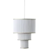 Le Klint Plivello 112 pendant, white - gold