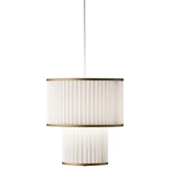 Le Klint Plivello 110 pendant, white - gold