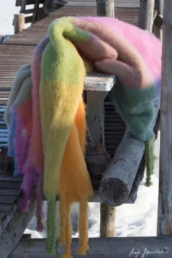 Lena Rewell BonBon mohair blanket 130 x 180 cm