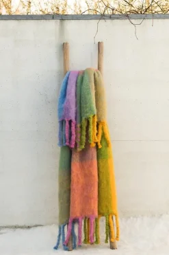 Lena Rewell BonBon mohair blanket 130 x 180 cm