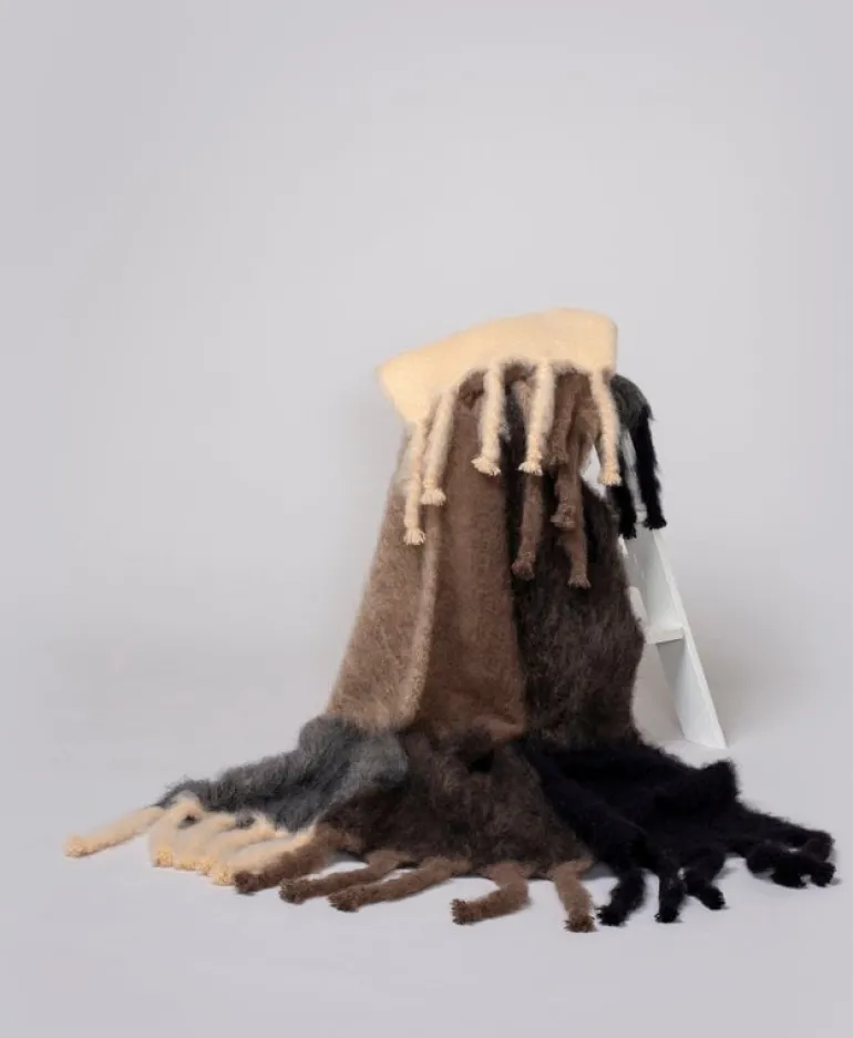 Lena Rewell Park mohair blanket 130 x 180 cm
