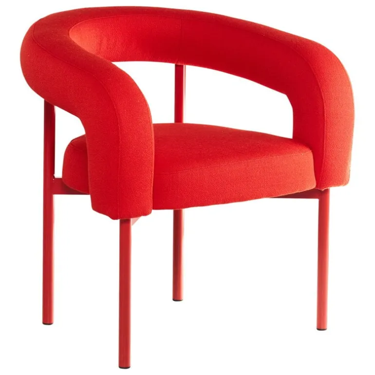 Lepo Product Boa chair, red - red Kvadrat Vidar 3, 542