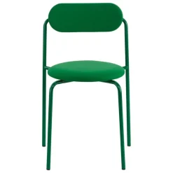 Lepo Product Moderno chair, green - green upholstery