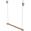 Lillagunga Bone trapeze, oak - white rope
