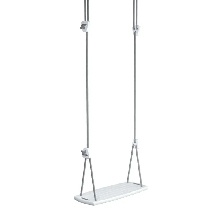 Lillagunga Lillagunga Grand swing, white - grey rope