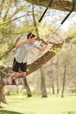 Lillagunga Lillagunga Grand Outdoor swing, walnut - beige