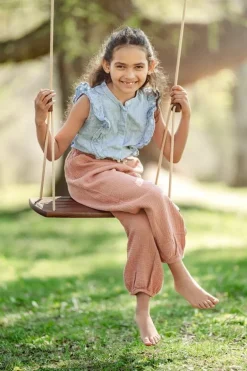 Lillagunga Lillagunga Grand Outdoor swing, walnut - beige