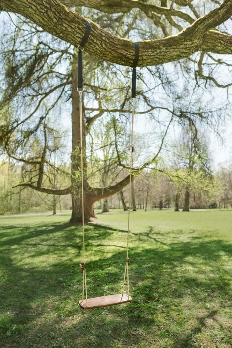 Lillagunga Lillagunga Grand Outdoor swing, walnut - beige