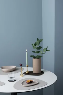 Lind DNA Curve glass mat, caviar Nupo leather