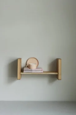 Lokal Helsinki H shelf, oiled oak