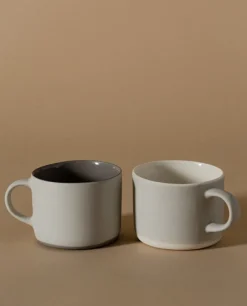 Lokal Helsinki Kahvi cup, M, grey - smoke