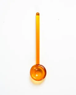 Lokal Helsinki Nekku glass spoon, orange