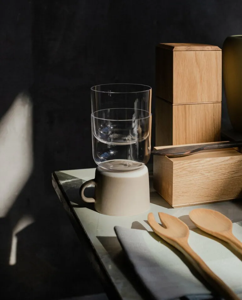 Lokal Helsinki Pino box, medium, oak