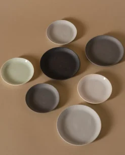 Lokal Helsinki Tassi saucer, S, white - light pink