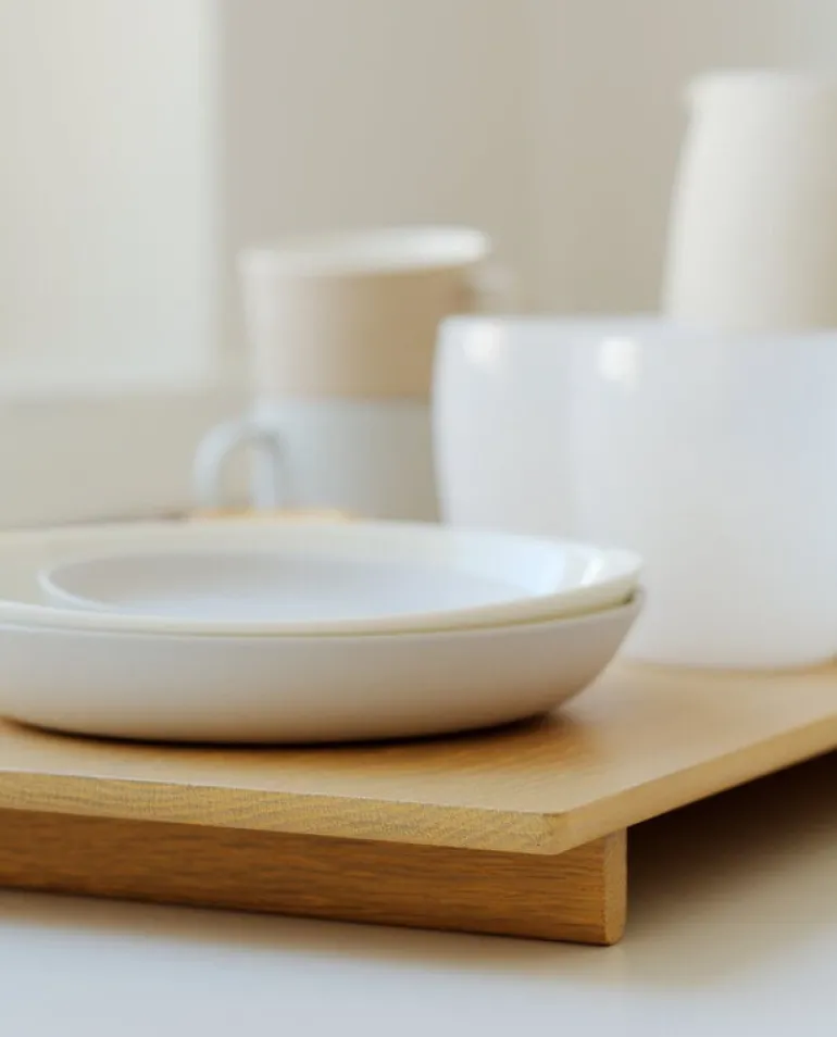 Lokal Helsinki Tyyni tray, M, ochre