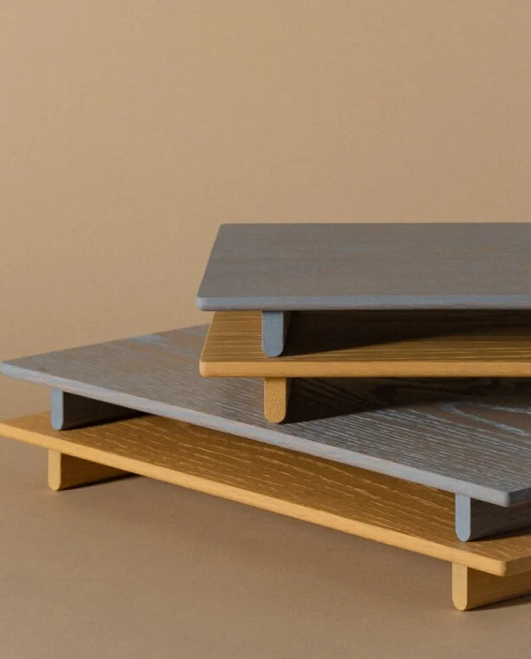 Lokal Helsinki Tyyni tray, M, ochre