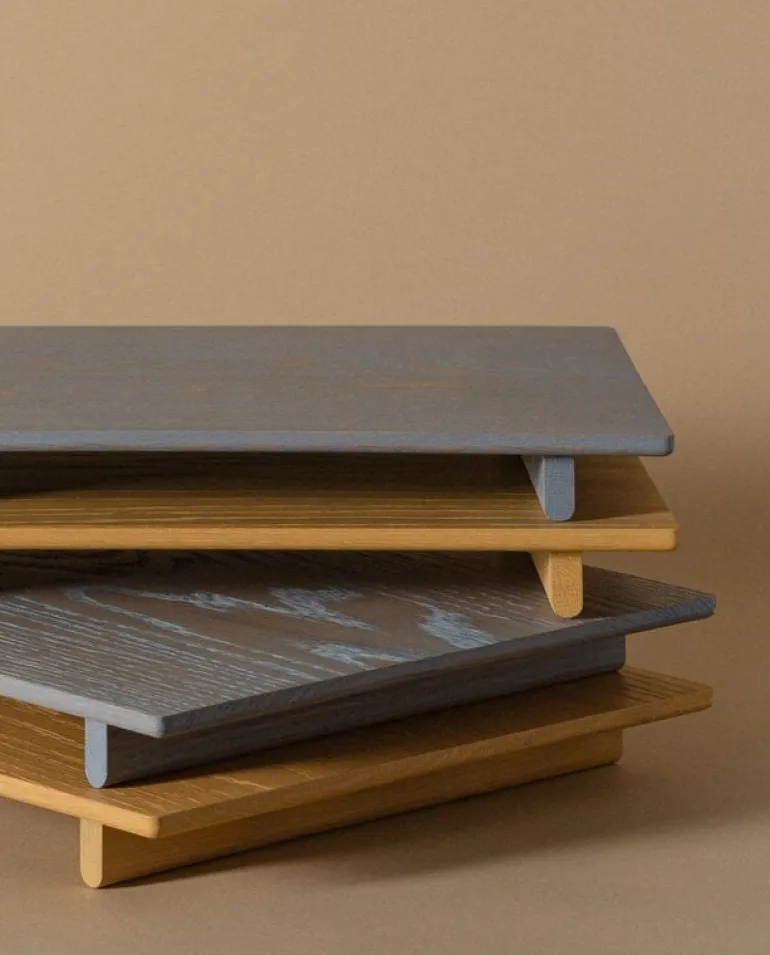 Lokal Helsinki Tyyni tray, M, ochre