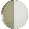 Lokal Helsinki Vino 60 mirror, brass, outward