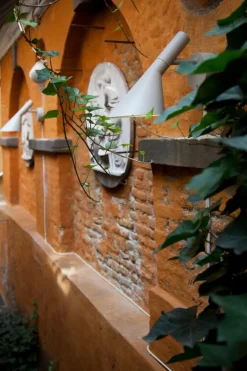 Louis Poulsen AJ 50 wall lamp for outdoors, white