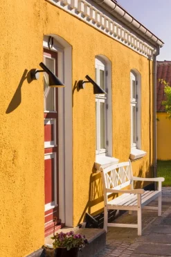 Louis Poulsen AJ 50 wall lamp for outdoors, black