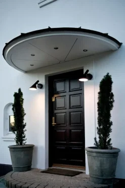 Louis Poulsen AJ 50 wall lamp for outdoors, black