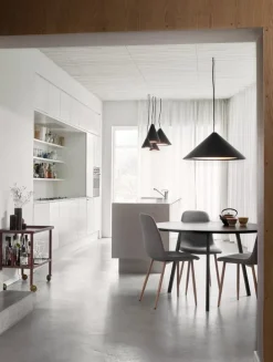 Louis Poulsen Keglen 175 pendant, black