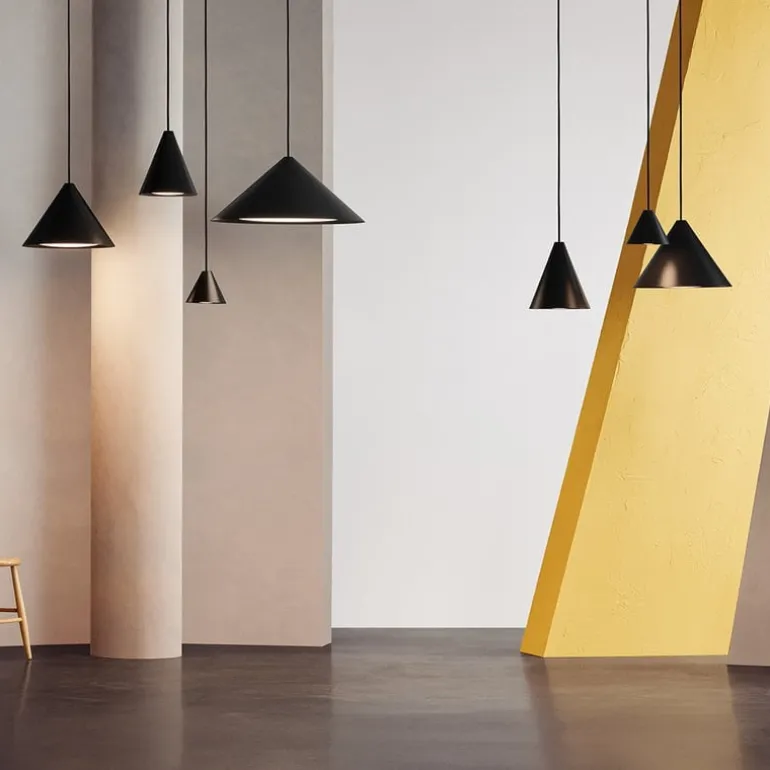 Louis Poulsen Keglen 175 pendant, black