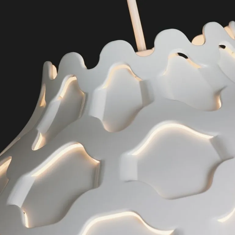 Louis Poulsen LC Shutters pendant, white