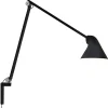 Louis Poulsen NJP wall lamp, long arm, black