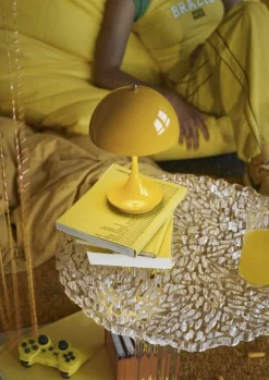 Louis Poulsen Panthella 160 Portable V3 table lamp, yellow