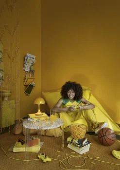 Louis Poulsen Panthella 160 Portable V3 table lamp, yellow