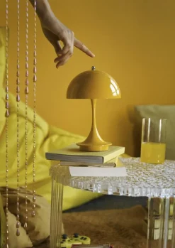 Louis Poulsen Panthella 160 Portable V3 table lamp, yellow