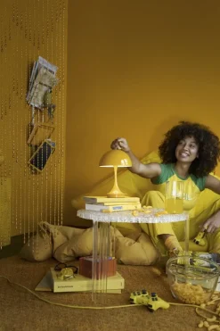 Louis Poulsen Panthella 160 Portable V3 table lamp, yellow