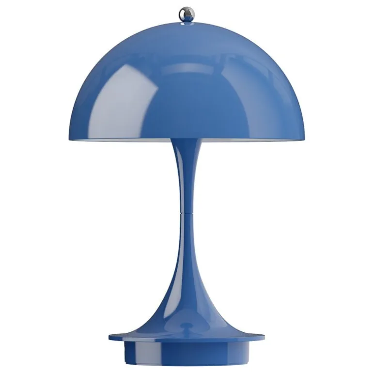Louis Poulsen Panthella 160 Portable V3 table lamp, indigo blue
