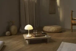 Louis Poulsen Panthella 160 Portable V3 table lamp, opal beige