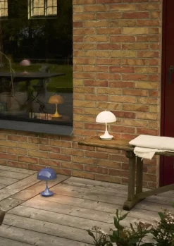 Louis Poulsen Panthella 160 Portable V3 table lamp, opal white