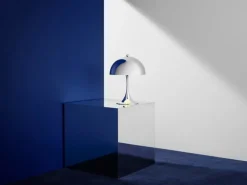 Louis Poulsen Panthella 250 table lamp, chrome