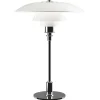 Louis Poulsen PH 3 1/2 - 2 1/2 table lamp, chrome plated