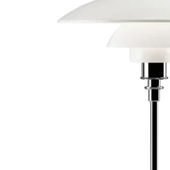 Louis Poulsen PH 3 1/2 - 2 1/2 table lamp, chrome plated