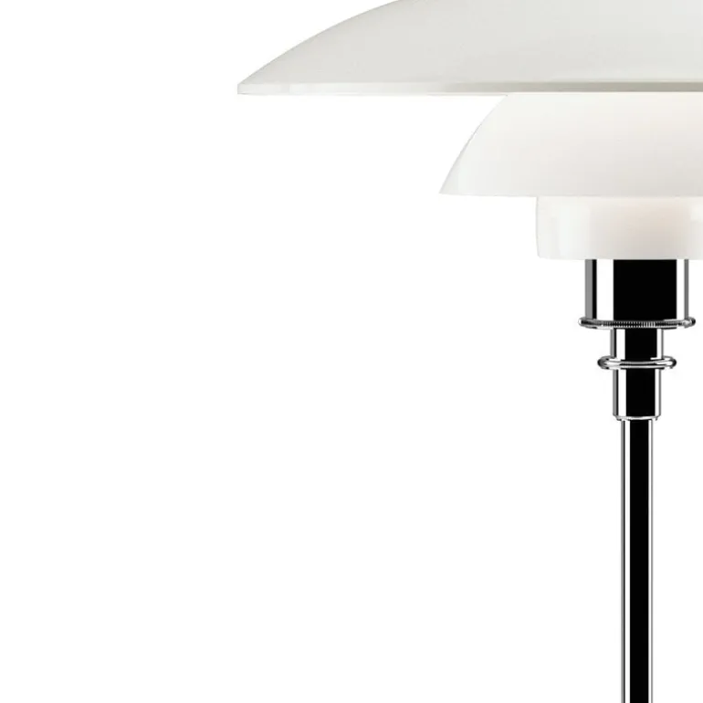 Louis Poulsen PH 3 1/2 - 2 1/2 table lamp, chrome plated