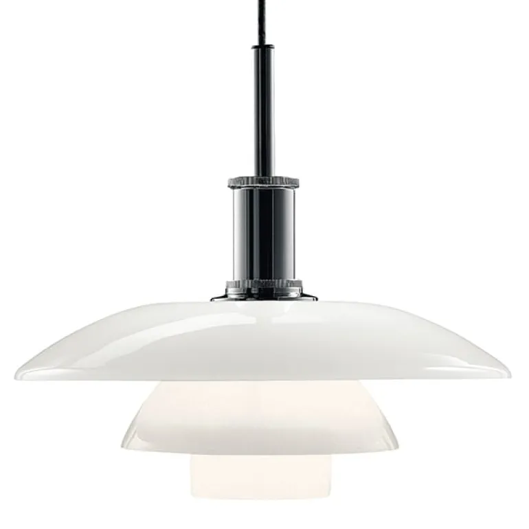 Louis Poulsen PH 4 1/2-4 pendant, chrome plated