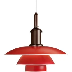 Louis Poulsen PH 3 1/2-3 pendant, red