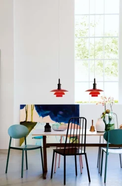 Louis Poulsen PH 3 1/2-3 pendant, red