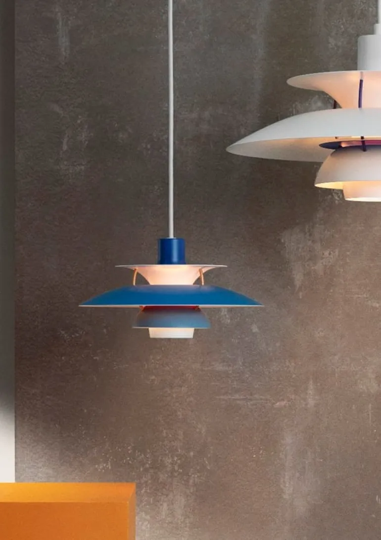 Louis Poulsen PH 5 Mini pendant, blue