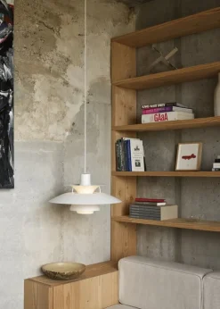 Louis Poulsen PH 5 Monochrome pendant, pale blush