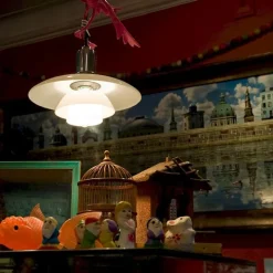 Louis Poulsen PH 2/1 pendant, metallised black